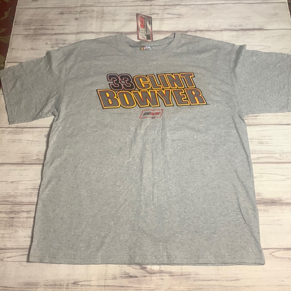 NWT Clint Bowyer NASCAR Tshirt